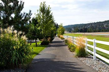 Pine Valley Ranch Apartments Spokane, Washington Roadway and Field